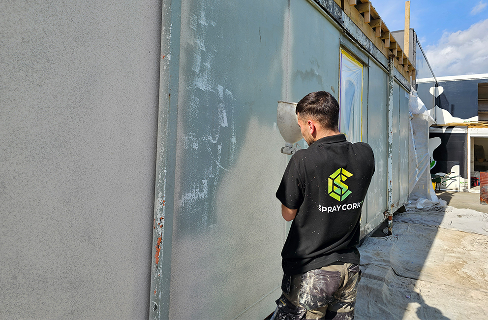 enhancing home energy efficiency with spray cork insulation